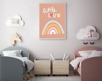 Little Love Rainbow Print - A3 (29,7 x 42 cm) - Impression uniquement 2