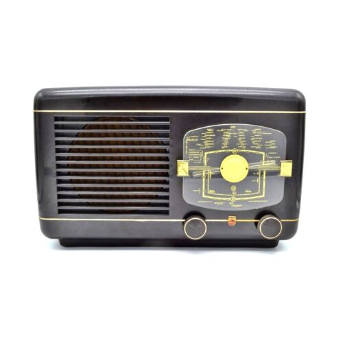 Philips BR397 de 1950 : Poste vintage Bluetooth
