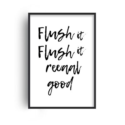 Flush It Real Good Print - A5 (14.7x21cm) - Print Only