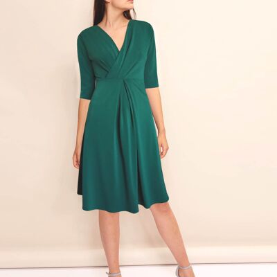 ELISE green dress