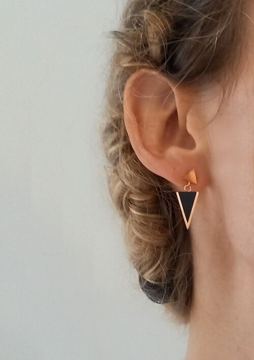 Boucles d'oreilles PYRAMIDES