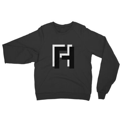Frozen-Hologram Sweatshirt - Black