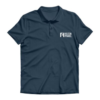 Frozen Apparel Origins Navy Polo Shirt