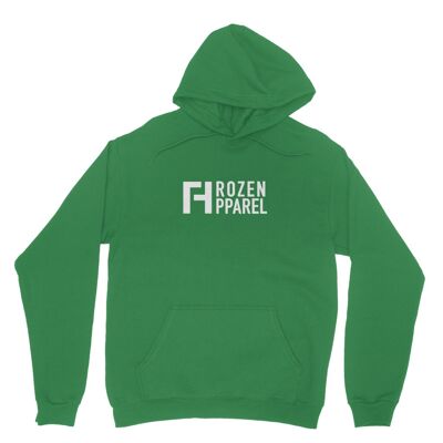 Frozen Apparel (white) Classic Adult Hoodie - Kelly Green