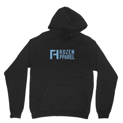 Frozen Apparel (light blue) Classic Adult Hoodie - Black