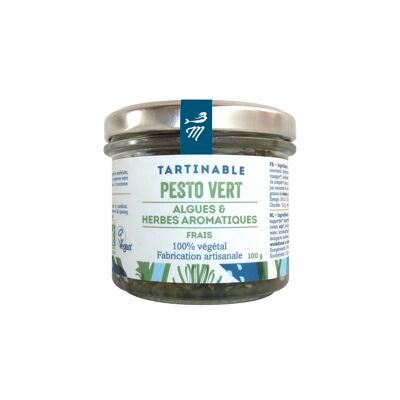 GREEN PESTO Algae & Aromatic herbs (fresh product)