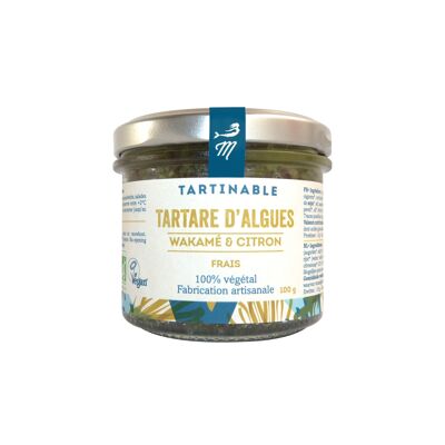 ALGEN-TARTARE Wakame & Zitrone (frisches Produkt)