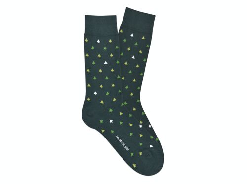 Socks Taiga Dark green