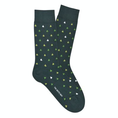Socks Taiga Dark green