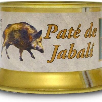 Wild boar pate truffled with Armagnac Montes Universales (135g)