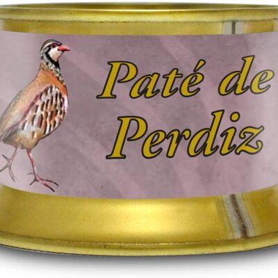 Pâté de perdrix à Porto Montes Universales (125g)