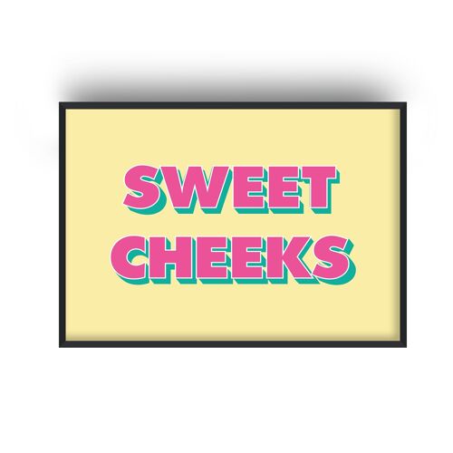 Sweet Cheeks Pop Print - A5 (14.7x21cm) - Print Only