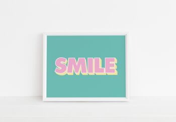 Smile Pop Print - A3 (29,7 x 42 cm) - Impression uniquement 2