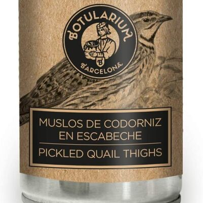 Botularium pickled quail thighs (390g)
