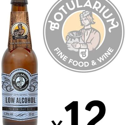 Bière artisanale à faible teneur en alcool Botularium - 12x33cl