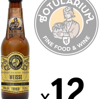 Botularium Weisse Craft Beer (Weizen) - 12x33cl