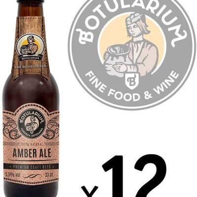 Botularium Amber Ale Craft Beer - 12x33cl