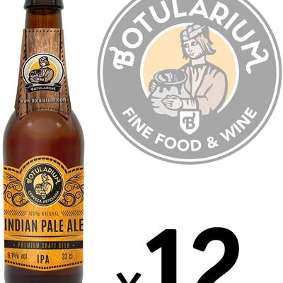 Botularium India Pale Ale Craft Beer (IPA) - 12 x 33 cl