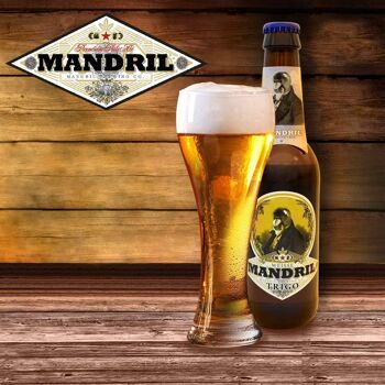 Bière Artisanale Mandril Weisse (Blé) - 12x33cl 2