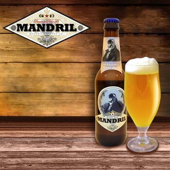 Bière artisanale variée Mandril: 2 unités de 6 bières différentes - 12x33cl 3