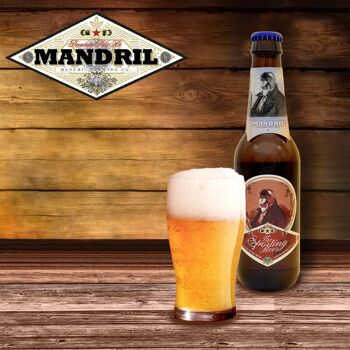 Bière artisanale variée Mandril: 2 unités de 6 bières différentes - 12x33cl 4