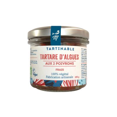 TARTARE D'ALGUES aux 2 Poivrons (produit frais)