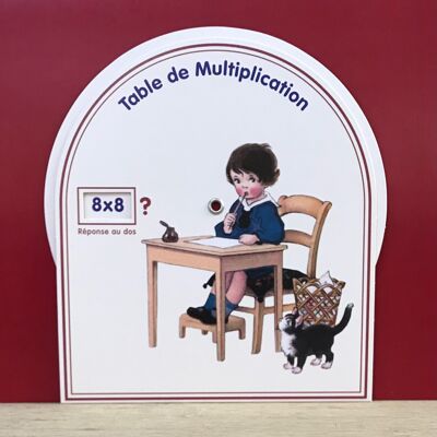 Multiplikations-Disc-Antwort auf den Rücken Boy