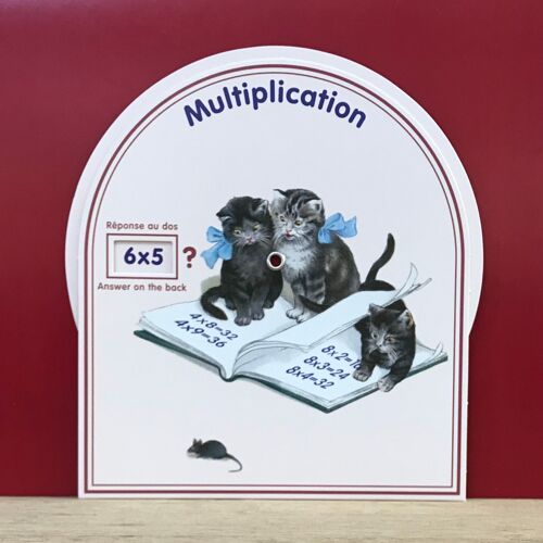 Disque Multiplication Réponse au dos Chats