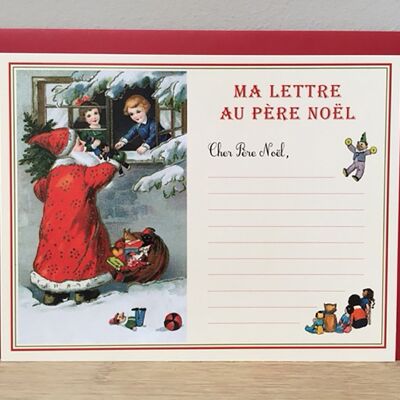 Grande carte - Ma lettre au Père Noël II