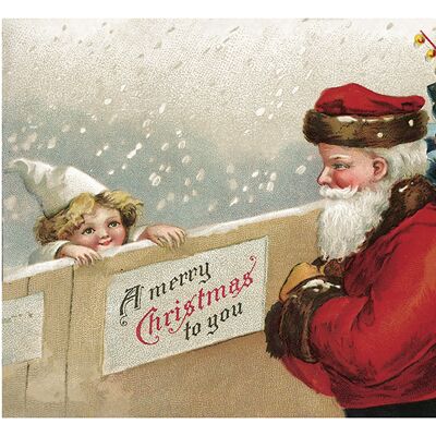 Carte postale Merry Christmas