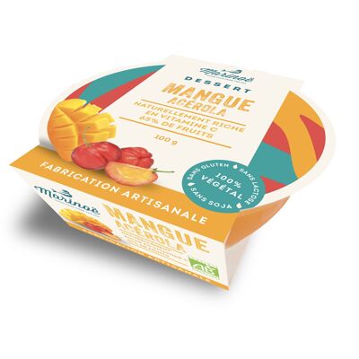 PFLANZLICHES DESSERT Mango-Acerola (frisches Produkt)