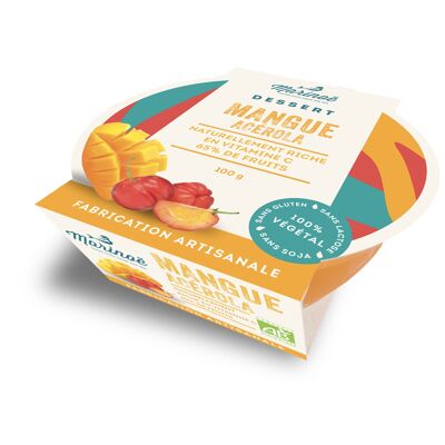 PFLANZLICHES DESSERT Mango-Acerola (frisches Produkt)