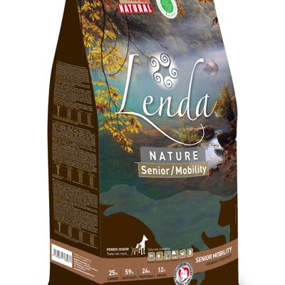 Croquettes pour chien sans céréales Lenda Nature Senior Mobility 12 kg