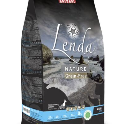 Croquettes pour chiens sans céréales Lenda Nature Thon 3 kg