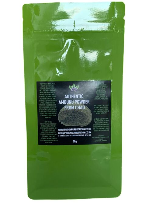 Ambunu powder ( Ceratotheca Sesamoide) 50g from chad Premium Quality