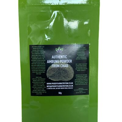 Ambunu Pulver (Ceratotheca Sesamoid) 50g aus Tschad Premium Qualität