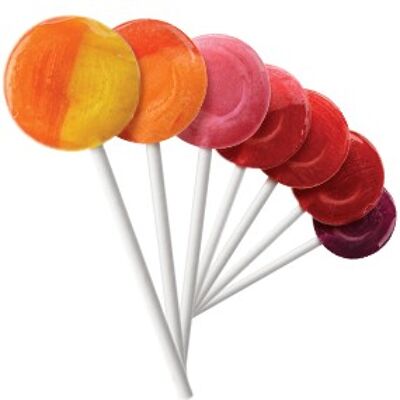 Organic Fruit flavored vitamin C Lollipops - 40