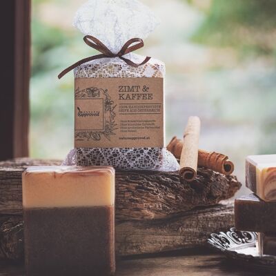 Cinnamon coffee soap