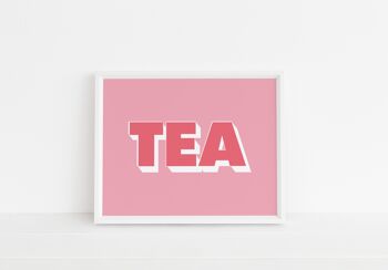 Tea Pop Print - A5 (14,7 x 21 cm) - Impression uniquement 2