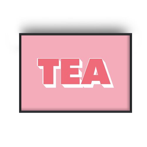 Tea Pop Print - 30x40inches/75x100cm - Print Only