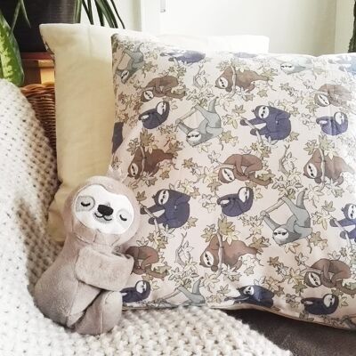 Organic cotton pillow "sloths"