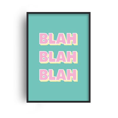 Blah Blah Print - A4 (21x29.7cm) - Print Only