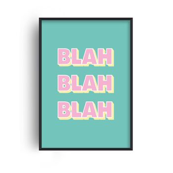 Blah Blah Print - 20x28inchesx50x70cm - Print Only 1