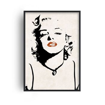 Impression de Marilyn Monroe - A5 (14,7 x 21 cm) - Impression uniquement 1