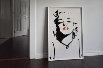 Impression de Marilyn Monroe - A5 (14,7 x 21 cm) - Impression uniquement 3