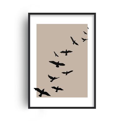 Autumn 'Skye' Print - A4 (21x29.7cm) - Black Frame