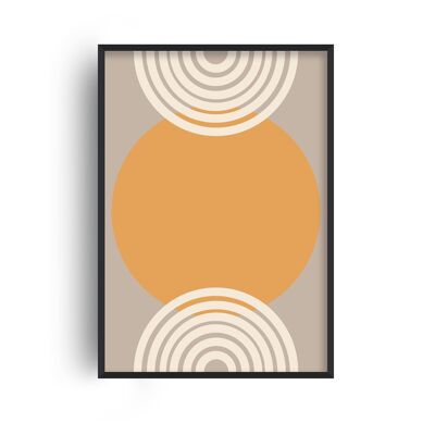 Autumn 'Orla' Print - A2 (42x59.4cm) - White Frame