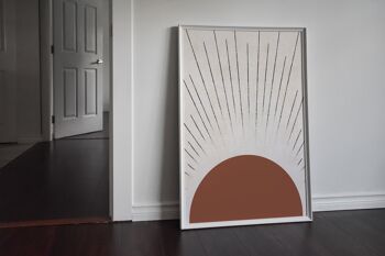 Impression d'automne 'Sasha' - A3 (29,7x42cm) - Cadre blanc 3