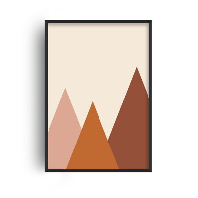 Autumn 'Rolly' Print - A4 (21x29.7cm) - Black Frame