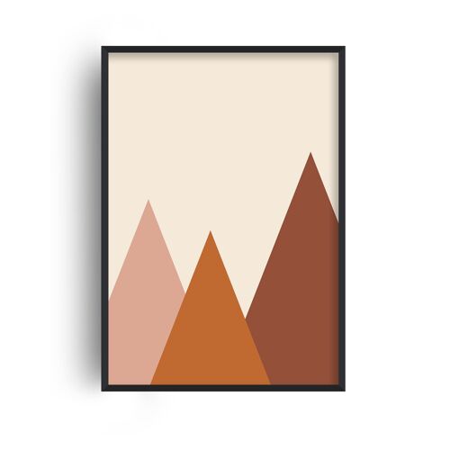 Autumn 'Rolly' Print - A4 (21x29.7cm) - White Frame